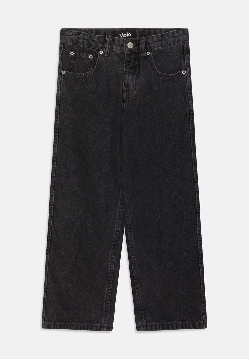 Molo AIDEN PANTS UNISEX - Jeans relaxed fit - washed black