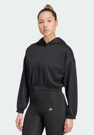 COVER-UP - Sweat à capuche - black