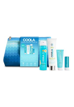 COOLA KÖRPERSET TRAVEL KIT 4-PIECE - Gesichtspflegeset - transparent