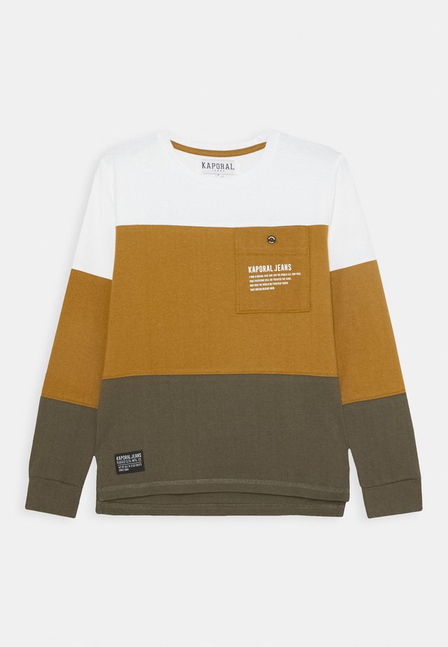 OLVEN - T-shirt à manches longues - bronze