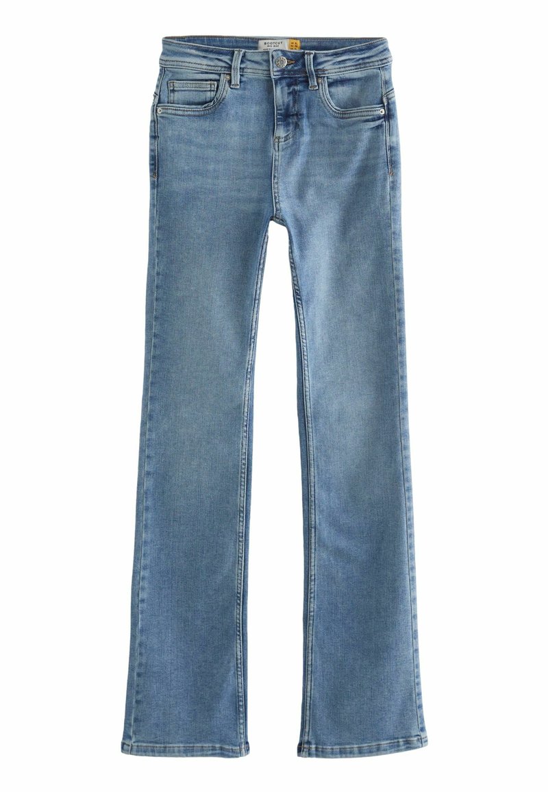 Jean Bootcut Délavé Bleu Foncé NEXT - Taille 32 (jambe 31) - Pour Fille Ado 15 Ans - Occasion Très Bon état