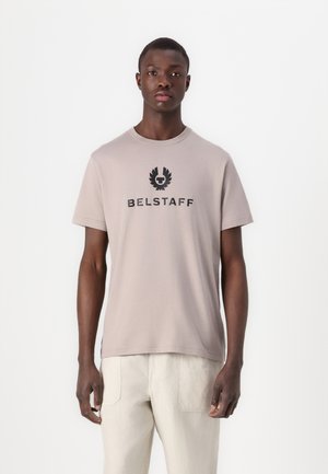 SIGNATURE - T-shirt med print - pumice