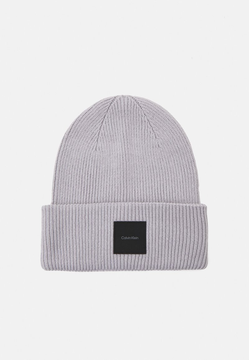 Calvin Klein BEANIE UNISEX - Berretto - mid gray