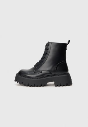 ASPEN UNISEX - Gležnjače s vezicama - black