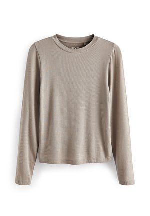 CREW NECK  - Tops ar garām piedurknēm - neutral
