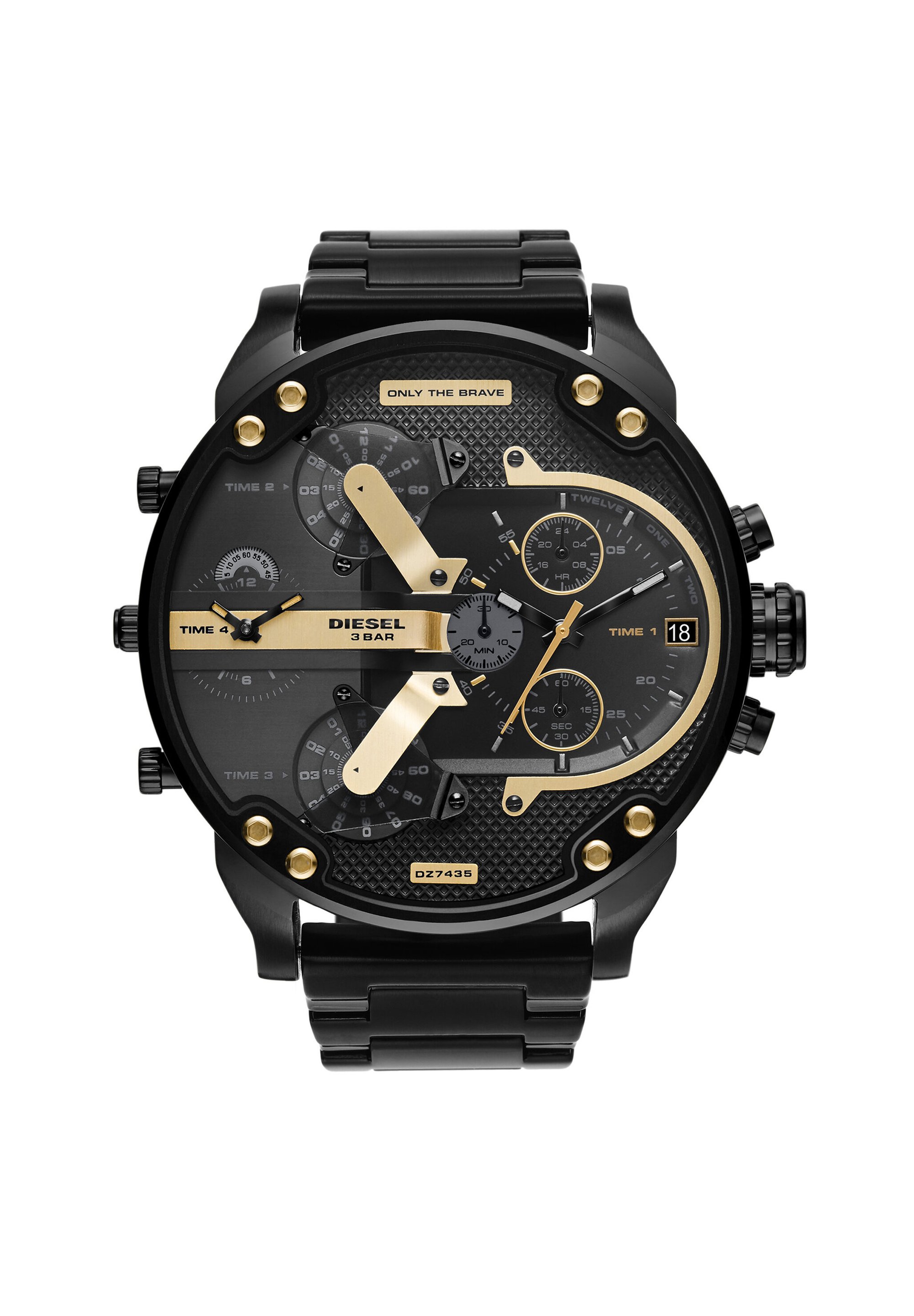 Diesel DADDY Chronograph black/schwarz Zalando