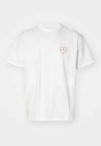 FUROSHIKI  - Camiseta estampada - white/red