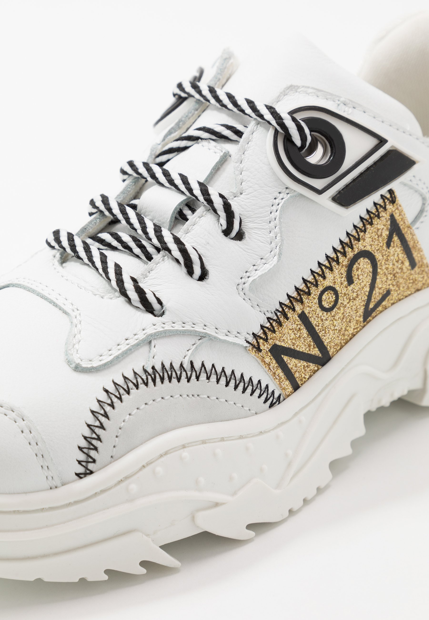 N°21 RUNNING - Joggesko - white /tan N°21 RUNNING - Joggesko - white /tan