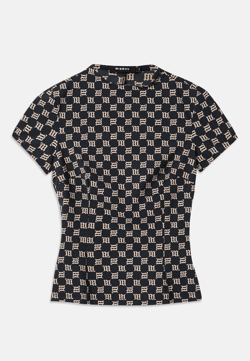 MISBHV T-shirt print zwart