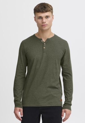 Solid RUNDHALS VOLKO - Long sleeved top - olive