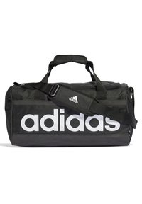 adidas Performance - LINEAR DUFFEL S - Borsa per lo sport - black   white Immagine in miniatura 1