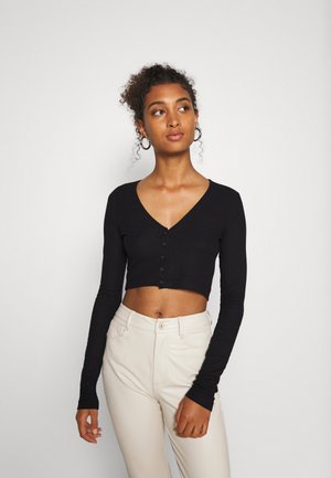 TEEGAN - Cardigan - black