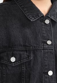 Missguided Jeansjacka - black