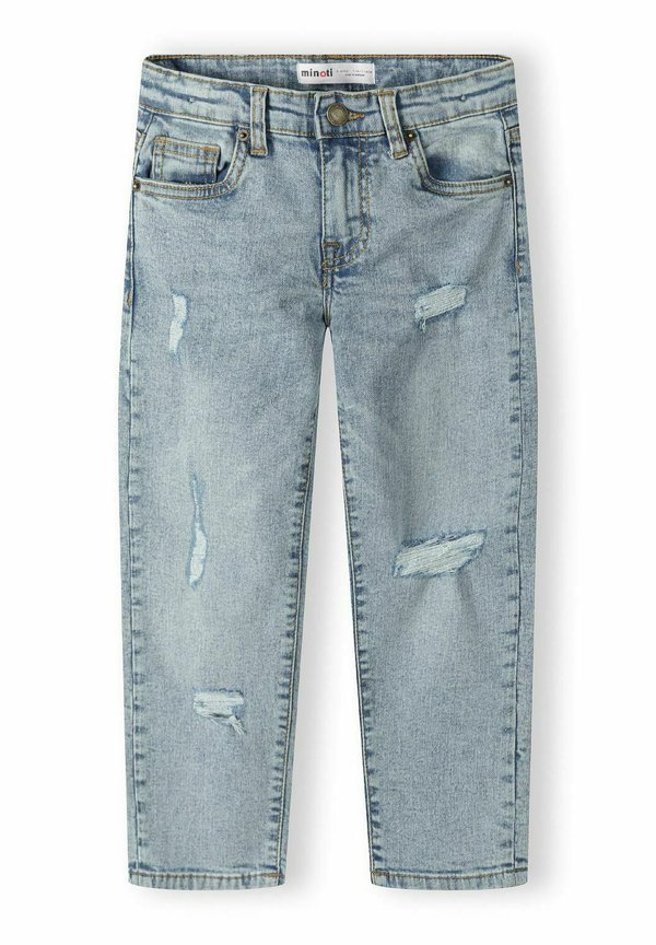 WITH RIPS - Jeans Straight Leg