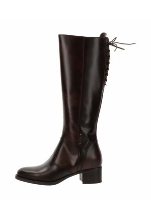 Botas con cordones - marrone