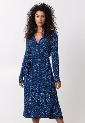 KRISTINA - Jersey dress - blue
