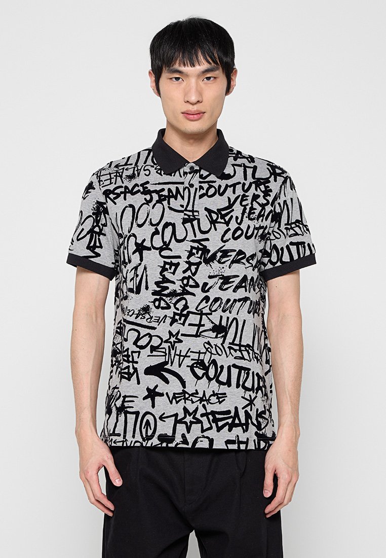 Versace Jeans Couture Poloshirt grijs Versace Jeans Couture Poloshirt grijs