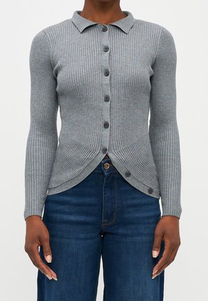 Vest - mottled grey