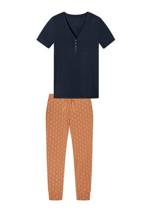 Schiesser, SCHIESSER SET - Pigiama - orange/dunkelblau