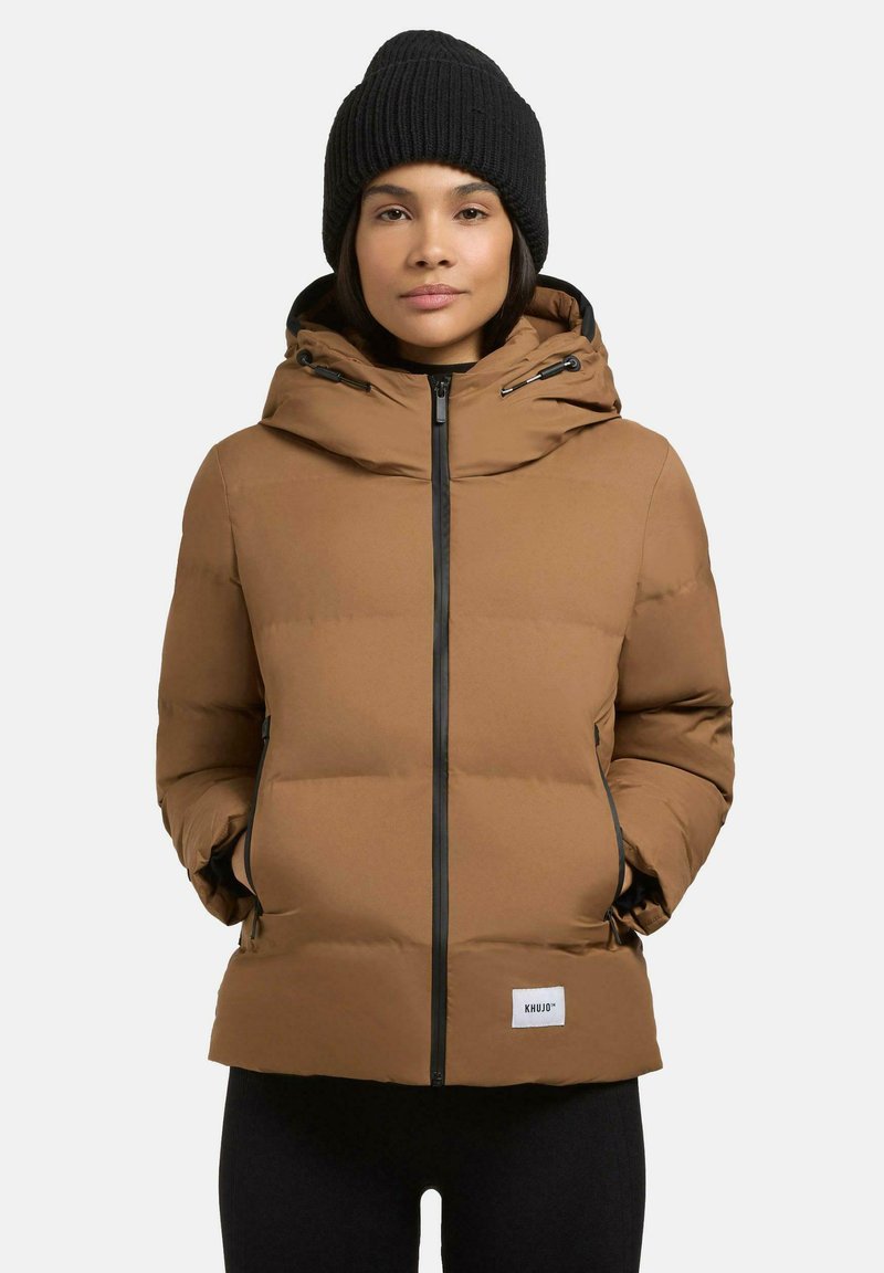 khujo LIEV - Chaqueta de invierno - dark beach beige