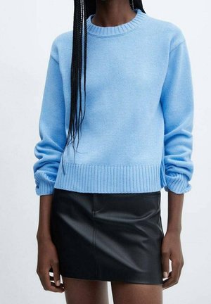 Strickpullover - light blue