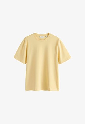Next, RELAX FIT HEAVYWEIGHT T-SHIRT. - REGULAR FIT - Basic póló - new yellow