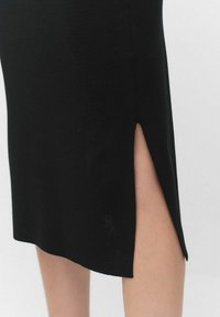 STOCKH LM HANNE KNITTED - A-linjainen hame - black