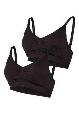 MLILJA FEED ME BRA 2 PACK - Triangel-BH - black