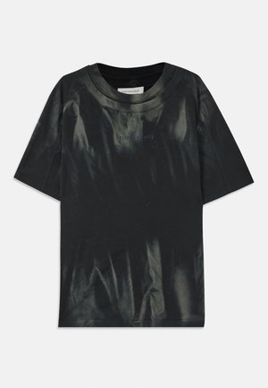 Print T-shirt - navy blue