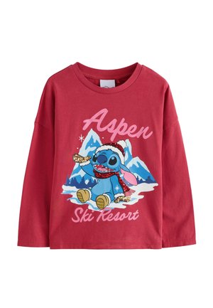 REGULAR FIT - LONG SLEEVE GRAPHIC - Bluză cu mânecă lungă - red chritsmas stitch