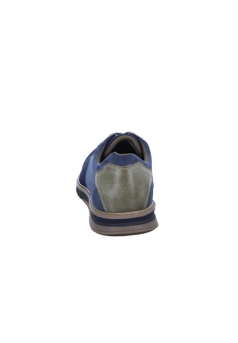 Herren Klassische Schnürer | Bugatti SANDMAN ECO Sportlicher Schnürer blau - OD68571 Herren Klassische Schnürer | Bugatti SANDMAN ECO Sportlicher Schnürer blau - OD68571