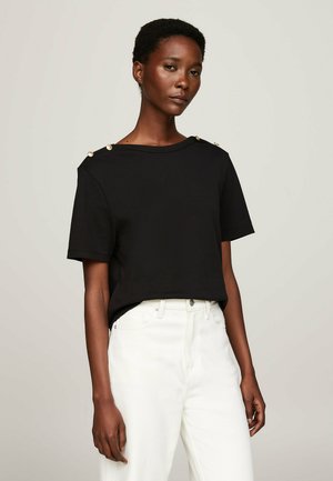 STRIPE  - T-Shirt print - black