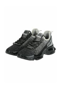 Steve Madden Trainers - black silver