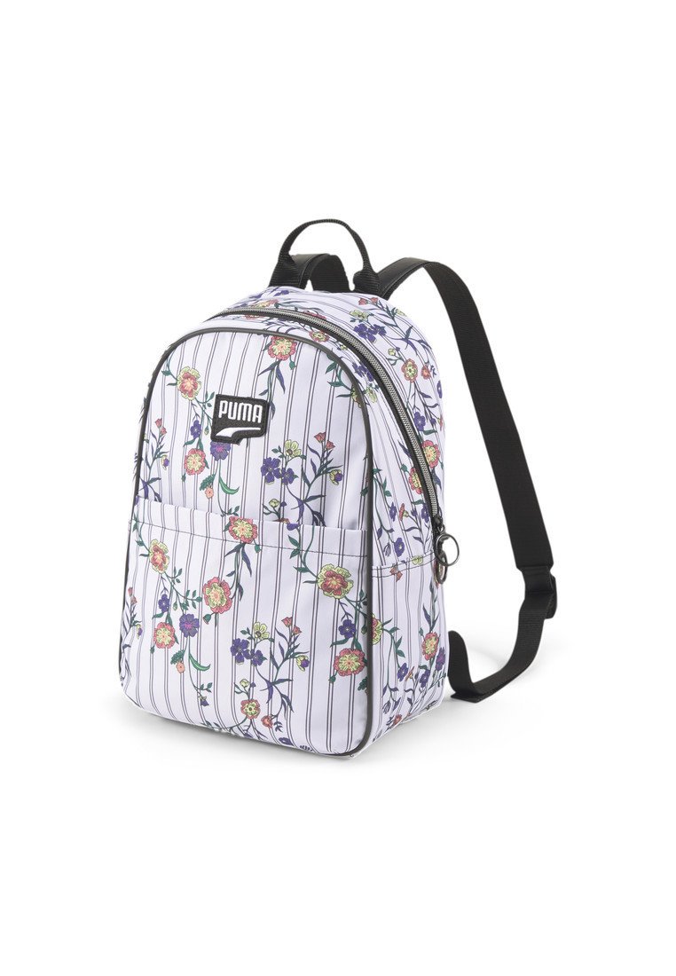 Puma PRIME TIME FESTIVAL - Rugzak - white-black-flower aop/wit - Zalando.nl
