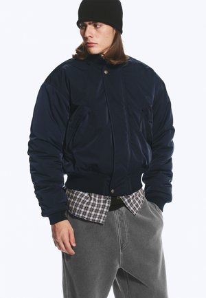Weekday, AGATHON JACKET - Chaquetas bomber - blue dark