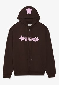 UNISEX - Sudadera con cremallera - dark brown