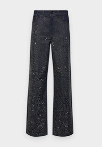ZORA - Wide Leg - dark blue unwashed