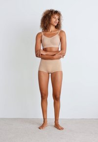 Lindex SEAMLESS MATERNITY FULLER CUP - Formujúca podprsenka - beige