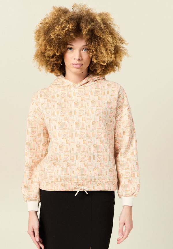 Kapuzenpullover - orange corail