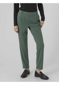 Vero Moda VMMAYA SOLID PANT - Pantaloni - dark forest