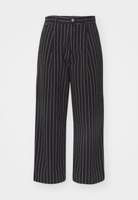 HENDRY PANT - Pantalon classique - black/wax rinsed