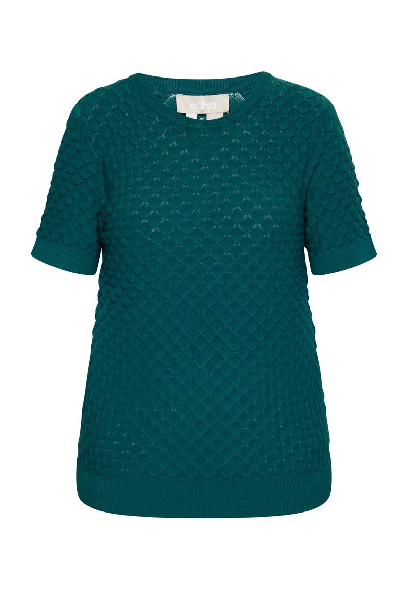 usha T-shirt basic turquoise