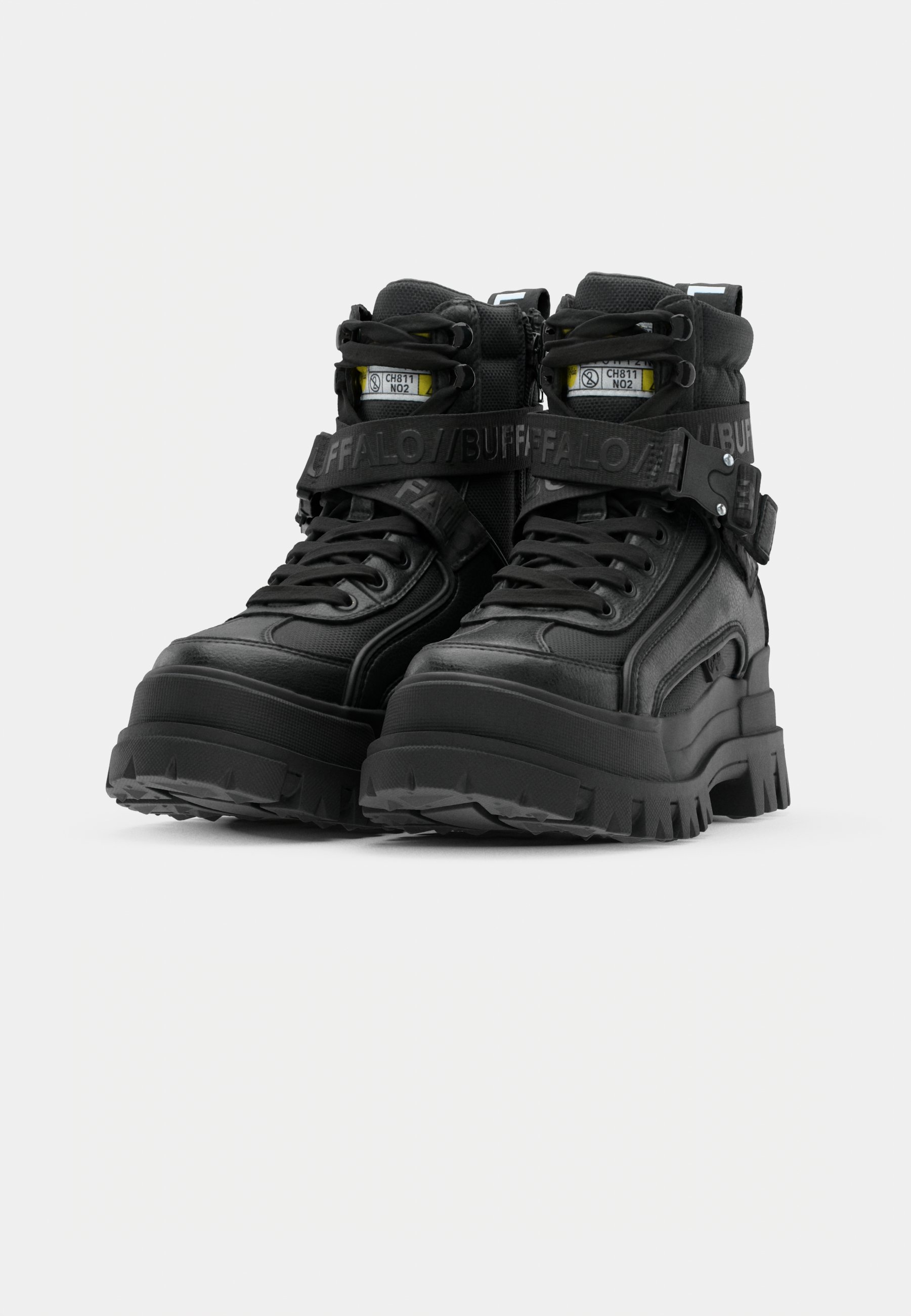 【特価！関税送料込】Buffalo Aspha Lace-up ankle boots Buy Buffalo Aspha Lace Up HI in silver in the BUFFALO® Shop
