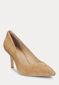 Lauren Ralph Lauren LANETTE SUEDE PUMP - Klasične pete - camel
