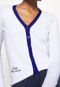 Lauren Ralph Lauren Tröja med dragkedja - white