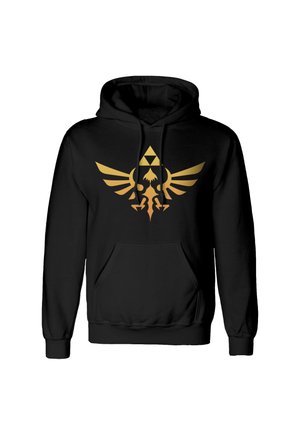 NINTENDO LEGEND OF ZELDA HYRULE LOGO - Kapuzenpullover - black