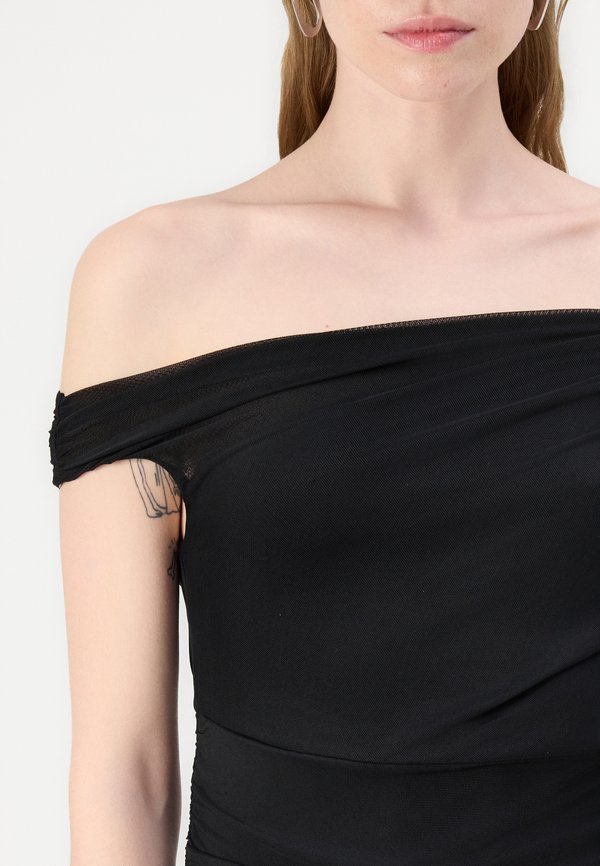 ONE SIDE OFF SHOULDER MIDI - Cocktail dress / Party dress4