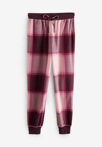 Next COSY LONG SLEEVE SET - Pyžamová súprava - berry red check