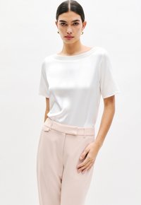 Caroll PVALERIE - Pantalones - rose poudrée