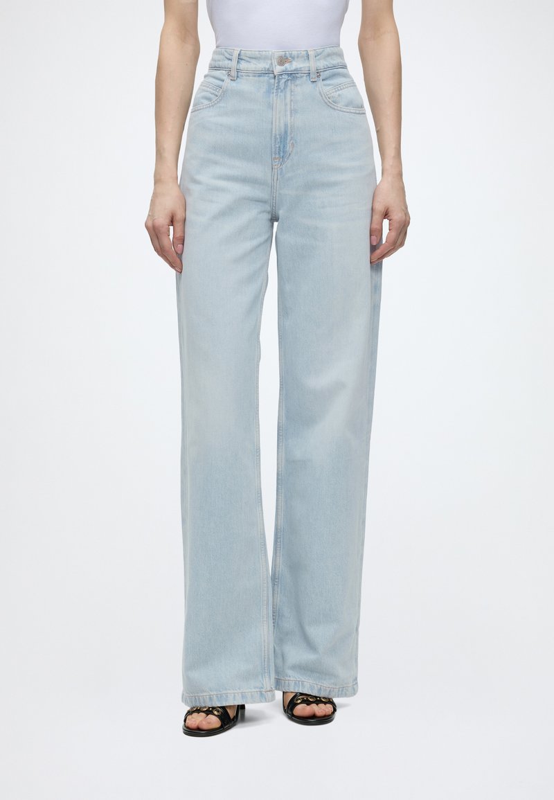 BOSS MARLENE - Straight leg jeans - bright blue